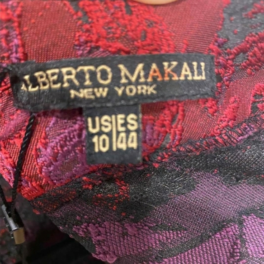 Alberto Makali Wine Dress - Picture 10 of 15